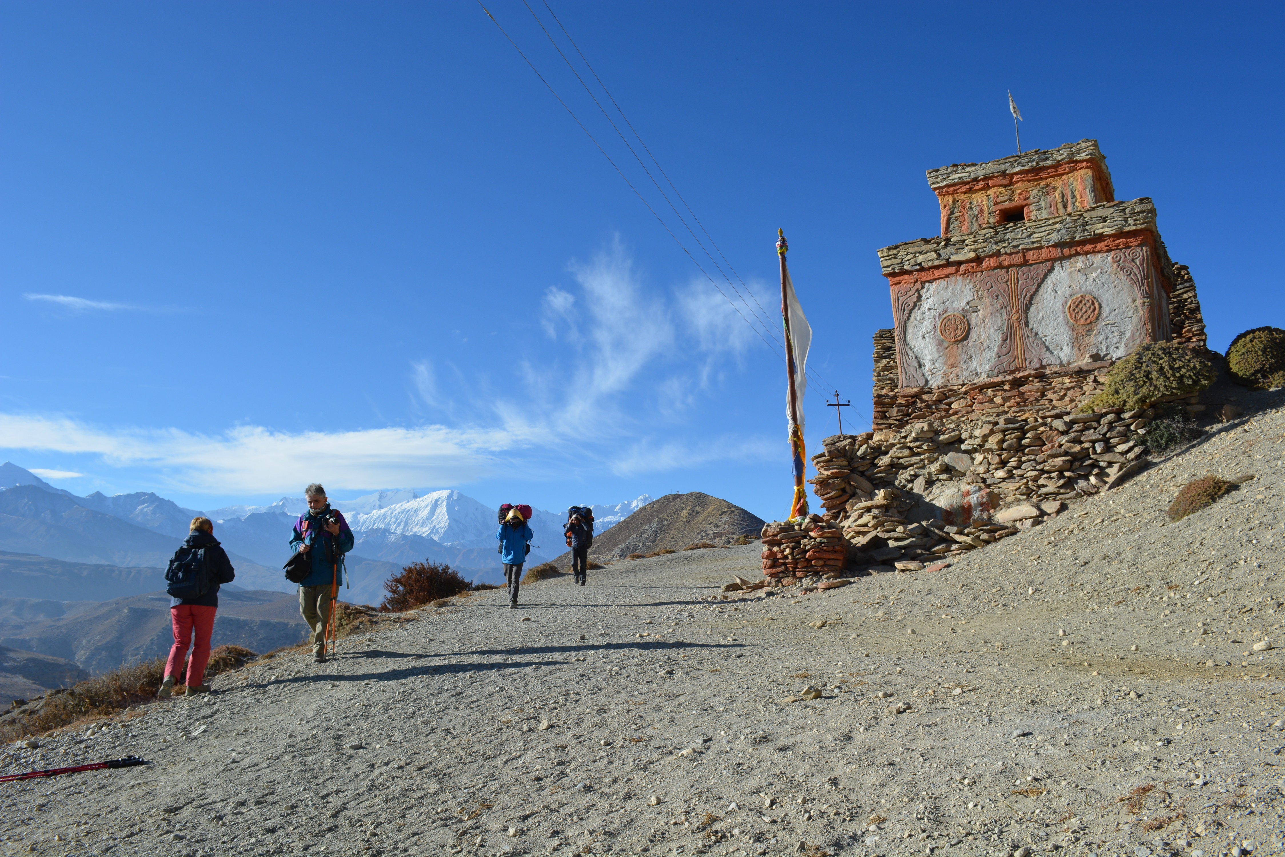 Annapurna region view